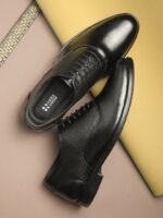 HERE&NOW Men Textured Formal Oxfords