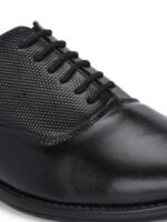 HERE&NOW Men Textured Formal Oxfords