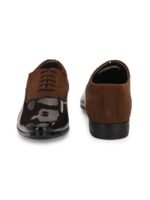 HERE&NOW Men Textured Formal Oxfords Shoes