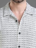 HERE&NOW Slim Fit Checked Cotton Casual Shirt