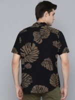 HERE&NOW Slim Fit Floral Opaque Printed Casual Shirt