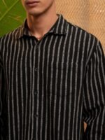 HIGHLANDER Men Opaque Striped Casual Shirt