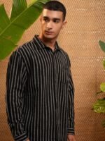 HIGHLANDER Men Opaque Striped Casual Shirt