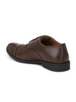 Hirel's Men Brown Oxford Formal Shoes