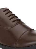 Hirel's Men Brown Oxford Formal Shoes