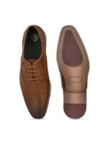 House of Pataudi Men Lace-Up Formal Oxfords