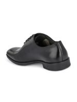 House of Pataudi Men Leather Formal Oxfords Shoes