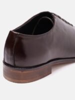 House of Pataudi Men Perforated Formal Oxfords