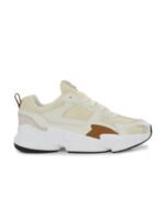 HRX by Hrithik Roshan Men Beige Textured Mesh Comfort Insole Basics Sneakers