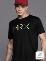 HRX by Hrithik Roshan Men Brand Logo Printed Regular Fit T-shirt