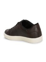 HRX by Hrithik Roshan Men Brown Contrast Sole Lace Up Sneakers