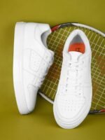 HRX by Hrithik Roshan Men White Perforated Lightweight Sneakers