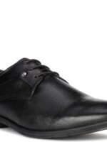 Hush Puppies Men AARON 2.0 DERBY Round Toe Leather Formal Oxfords