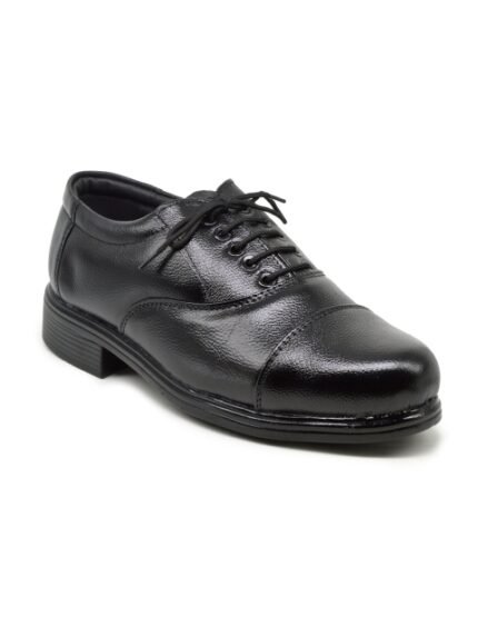 IMCOLUS Men Round Toe Leather Formal Oxfords