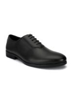 INVICTUS Men Black Solid Formal Oxford Shoes