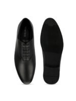 INVICTUS Men Black Solid Formal Oxford Shoes