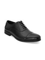 INVICTUS Men Black Solid Formal Oxford Shoes