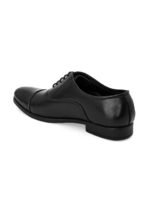 INVICTUS Men Black Solid Formal Oxford Shoes