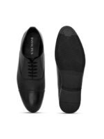 INVICTUS Men Black Solid Formal Oxford Shoes