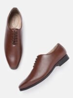 INVICTUS Men Brown Formal Oxfords