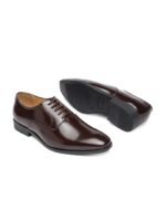 INVICTUS Men Maroon Formal Oxford Shoes