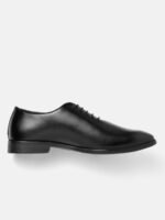 INVICTUS Men Perforated Detail Formal Oxfords