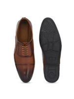 INVICTUS Men Round Toe Formal Oxfords