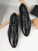 INVICTUS Textured Comfort Fit Formal Oxfords