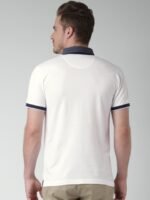 INVICTUS White Polo Pure Cotton T-shirt