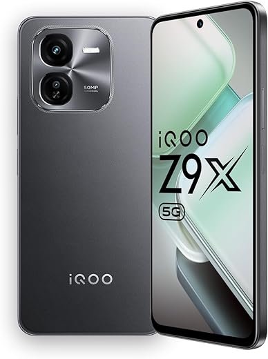 iQOO Z9x 5G (Storm Grey, 4GB RAM, 128GB Storage)