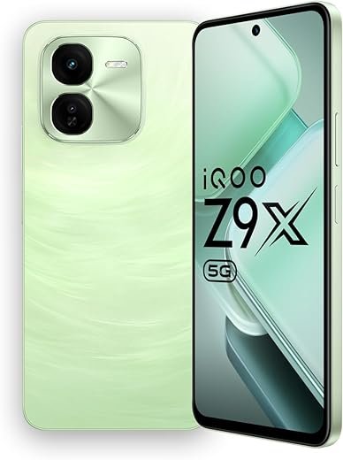 iQOO Z9x 5G (Tornado Green, 6GB RAM, 128GB Storage)