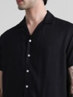 Jack & Jones Opaque Spread Collar Regular Fit Casual Shirt