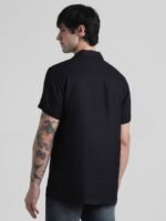 Jack & Jones Opaque Spread Collar Regular Fit Casual Shirt