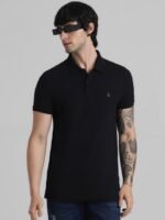 Jack & Jones Polo Collar Pure Cotton Slim Fit T-shirt