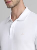 Jack & Jones Polo Collar Pure Cotton Slim Fit T-shirt