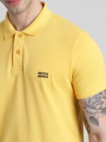 Jack & Jones Polo Collar Slim Fit Pure Cotton T-Shirt