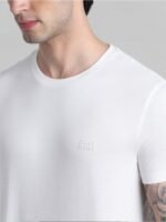 Jack & Jones Slim Fit Pure Cotton Casual T-shirt