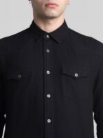 Jack & Jones Spread Collar Long Sleeves Cotton Casual Shirt