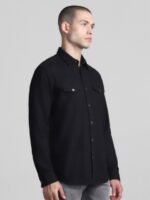 Jack & Jones Spread Collar Long Sleeves Cotton Casual Shirt