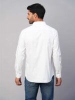 KINGDOM OF WHITE Daystart Long Sleeves Pure Cotton Oxford Shirt