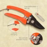 Kraft Seeds by 10CLUB Assorted Hand Pruner Cutter - 1 Pc (Steel Blades) | Heavy Duty Gardening Cutter Tool | Plant Cutter for Home Garden | Wood Branch Trimmer | Sturdy Stem...