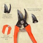 Kraft Seeds by 10CLUB Assorted Hand Pruner Cutter - 1 Pc (Steel Blades) | Heavy Duty Gardening Cutter Tool | Plant Cutter for Home Garden | Wood Branch Trimmer | Sturdy Stem...