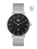 Lacoste Men Brass Dial & Stainless Steel Bracelet Style Straps Analogue Watch 2011221