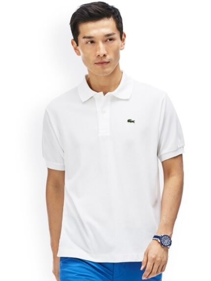 Lacoste White Classic Fit L.12.12 Polo