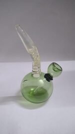 LEAHANA - I M POSSIBLE 6 INCH snaes Coloured Glass Water Bong CHILLUM and Hand Pipe Water Bong Smoking Weed hookhah Portable Glass(packof1)