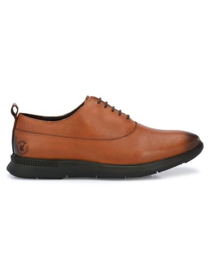 LEGWORK Men Leather Formal Oxfords