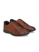 LEGWORK Men Leather Formal Oxfords
