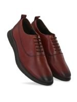 LEGWORK Men Leather Formal Oxfords