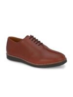 LEGWORK Men Textured Formal Oxfords 2.0