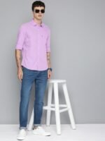 Levis Pure Cotton Slim Fit Opaque Casual Shirt